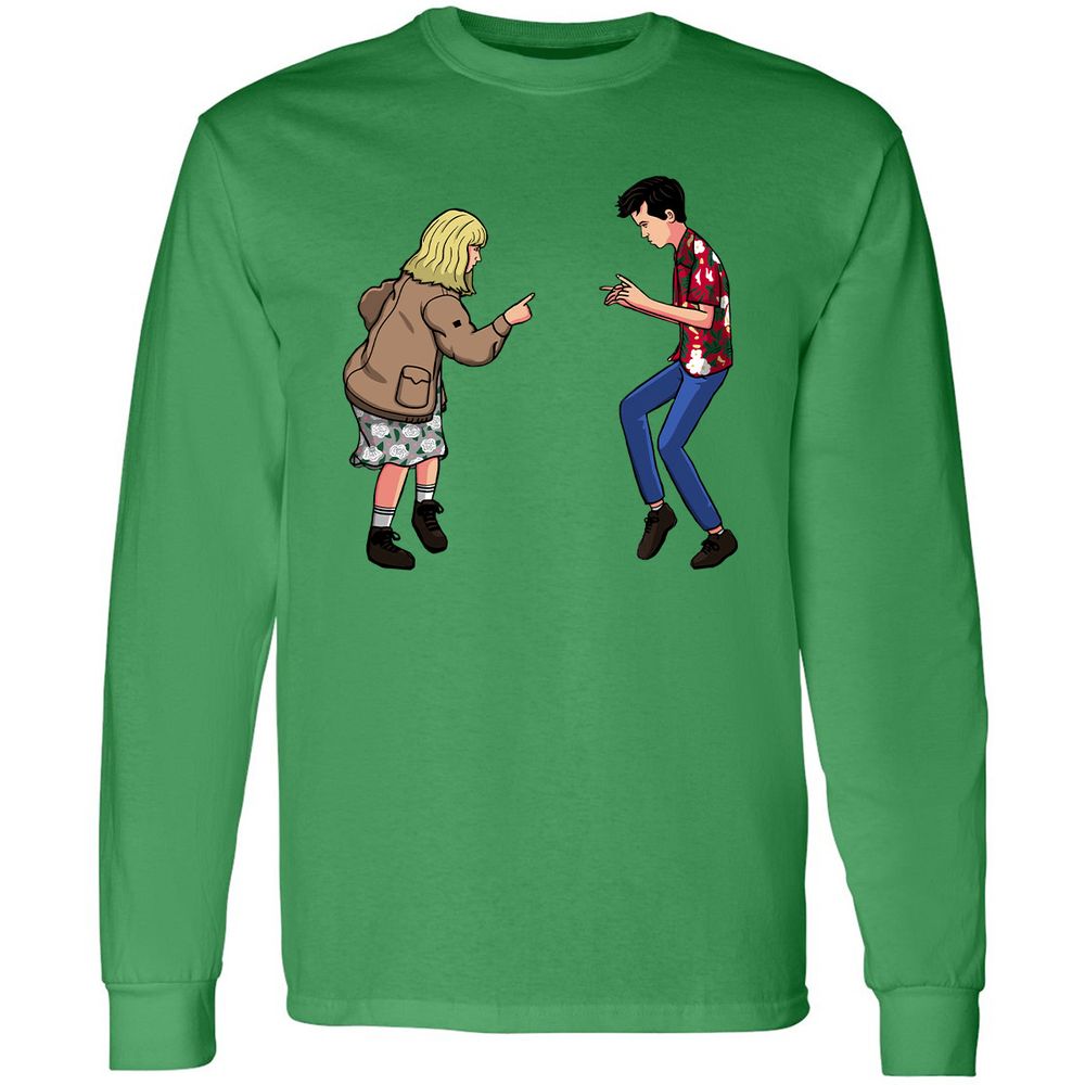 Long Sleeve T-Shirt - DTQU5KXQ - Irish Green - 10