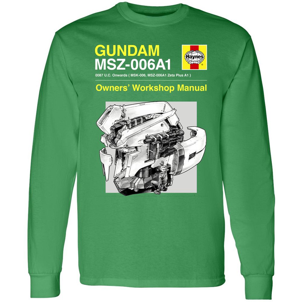 Long Sleeve T-Shirt - 1ZBQSUHL - Irish Green - 10