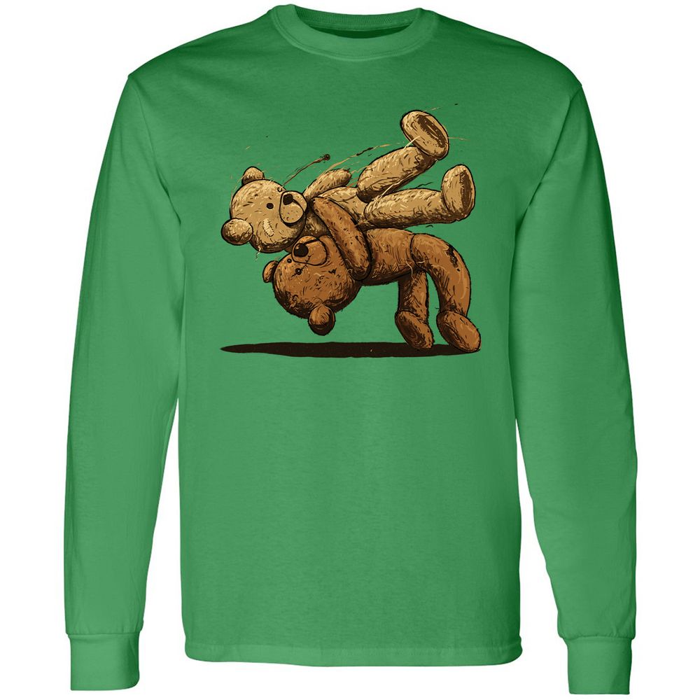 Long Sleeve T-Shirt - PBYZTZWJ - Irish Green - 10