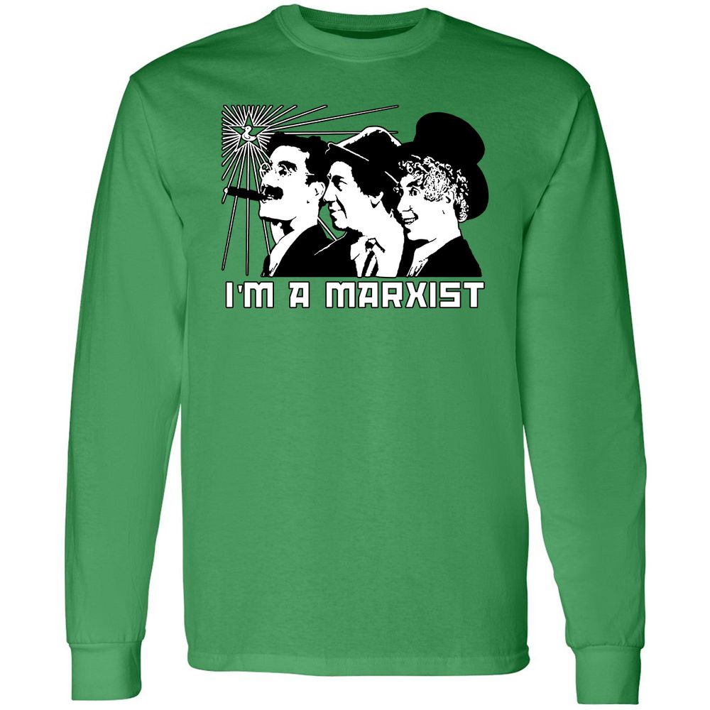 Long Sleeve T-Shirt - 3W5QLXPH - Irish Green - 10