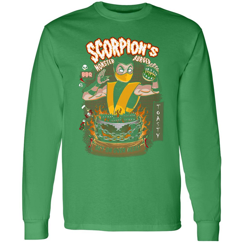Long Sleeve T-Shirt - 9NJAG53A - Irish Green - 10