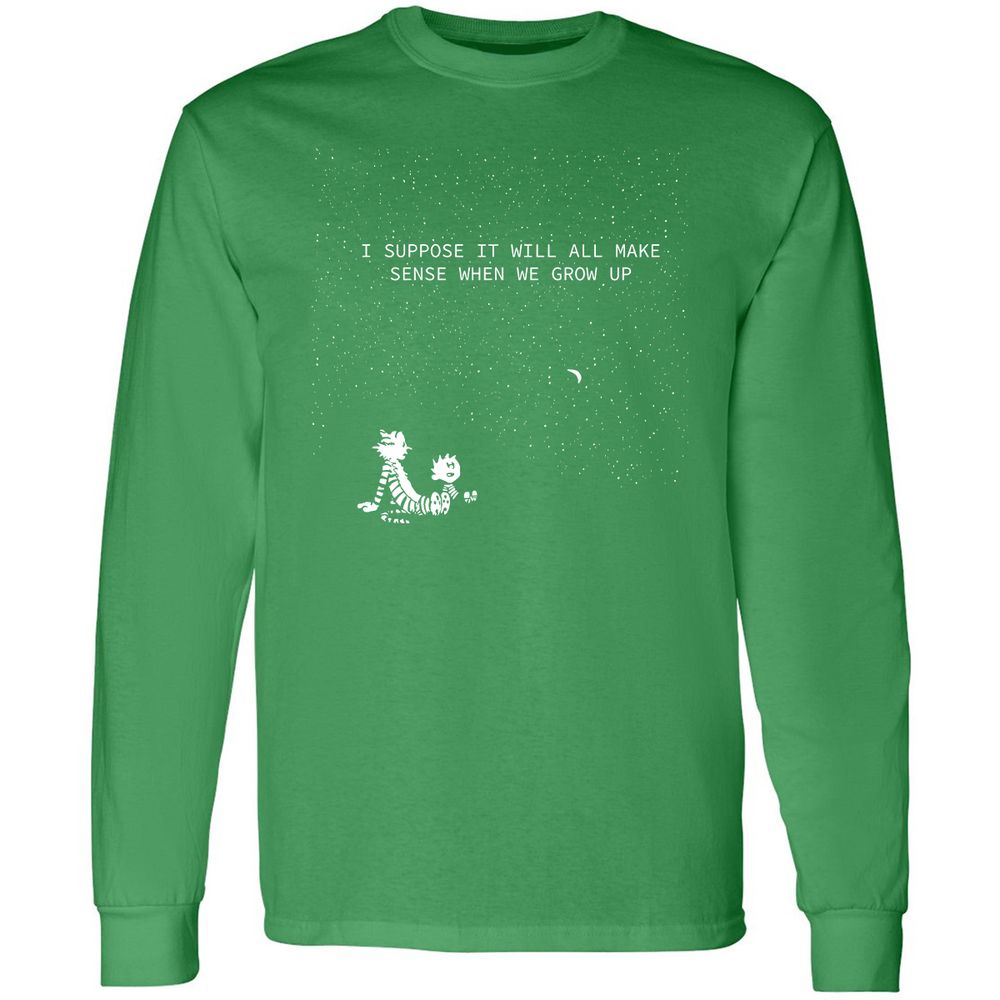 Calvin and Hobbes Stars - Irish Green - 10