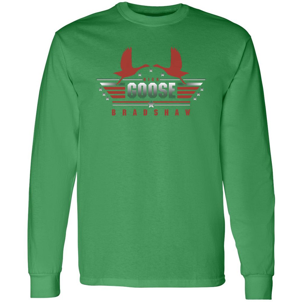 Long Sleeve T-Shirt - CRCXMXRD - Irish Green - 10