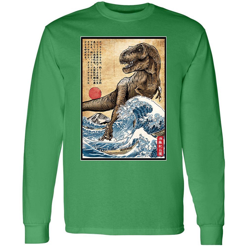 Long Sleeve T-Shirt - 4PPNNXSD - Irish Green - 10