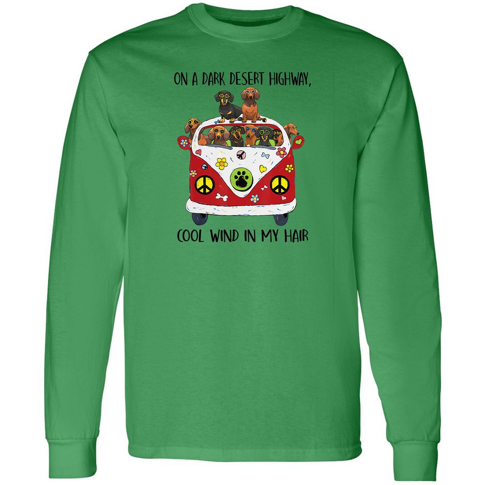 Long Sleeve T-Shirt - YHVC1FNU - Irish Green - 10