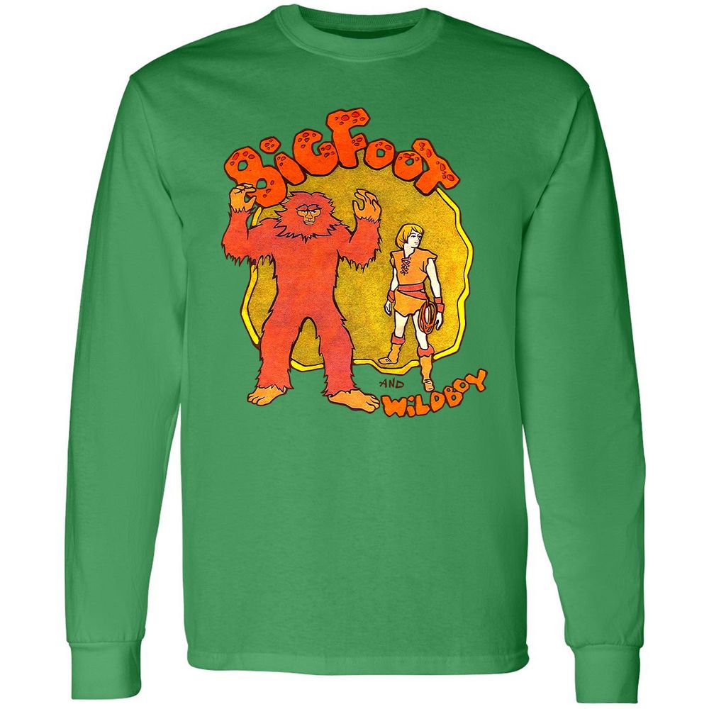 Long Sleeve T-Shirt - E7GVJWAV - Irish Green - 10