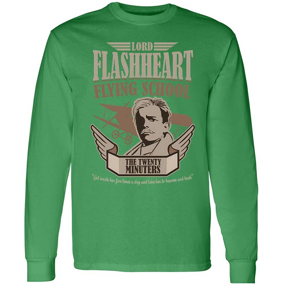 Long Sleeve T-Shirt - 5MQZJCTF - Irish Green - 10
