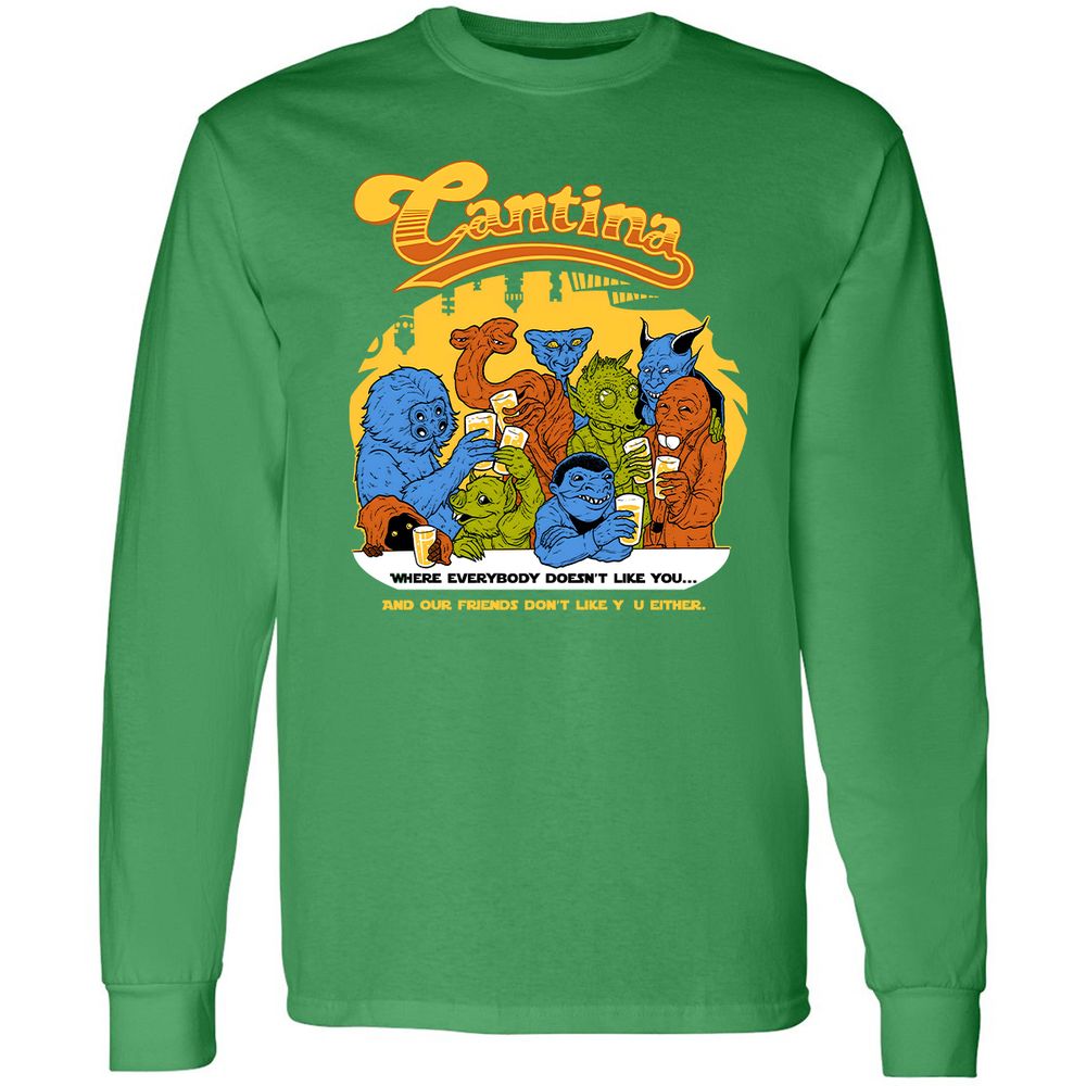 Long Sleeve T-Shirt - BWD7AEBQ - Irish Green - 10