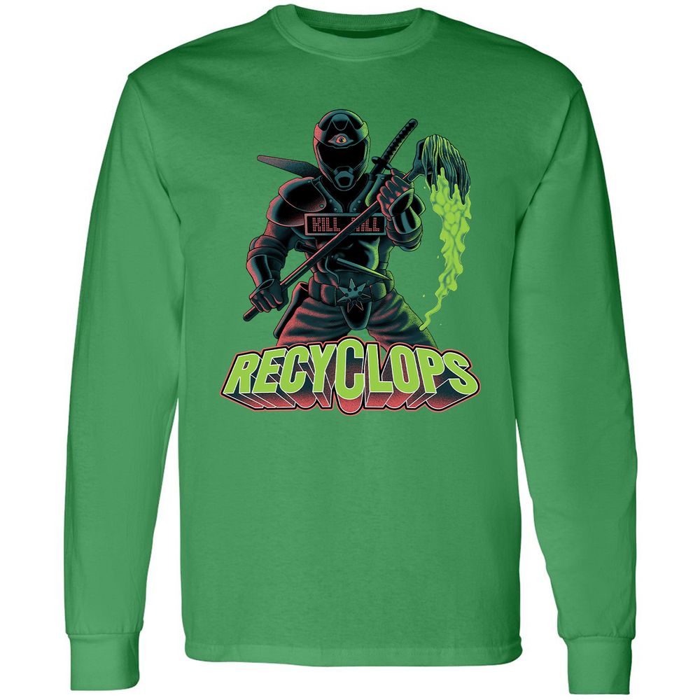 Long Sleeve T-Shirt - 8P39U935 - Irish Green - 10