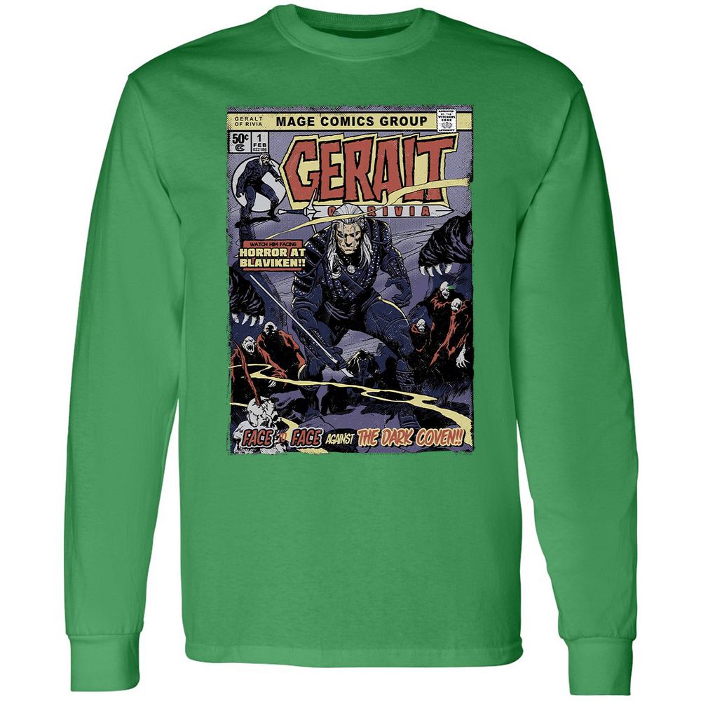 Long Sleeve T-Shirt - EQYL2B4H - Irish Green - 10