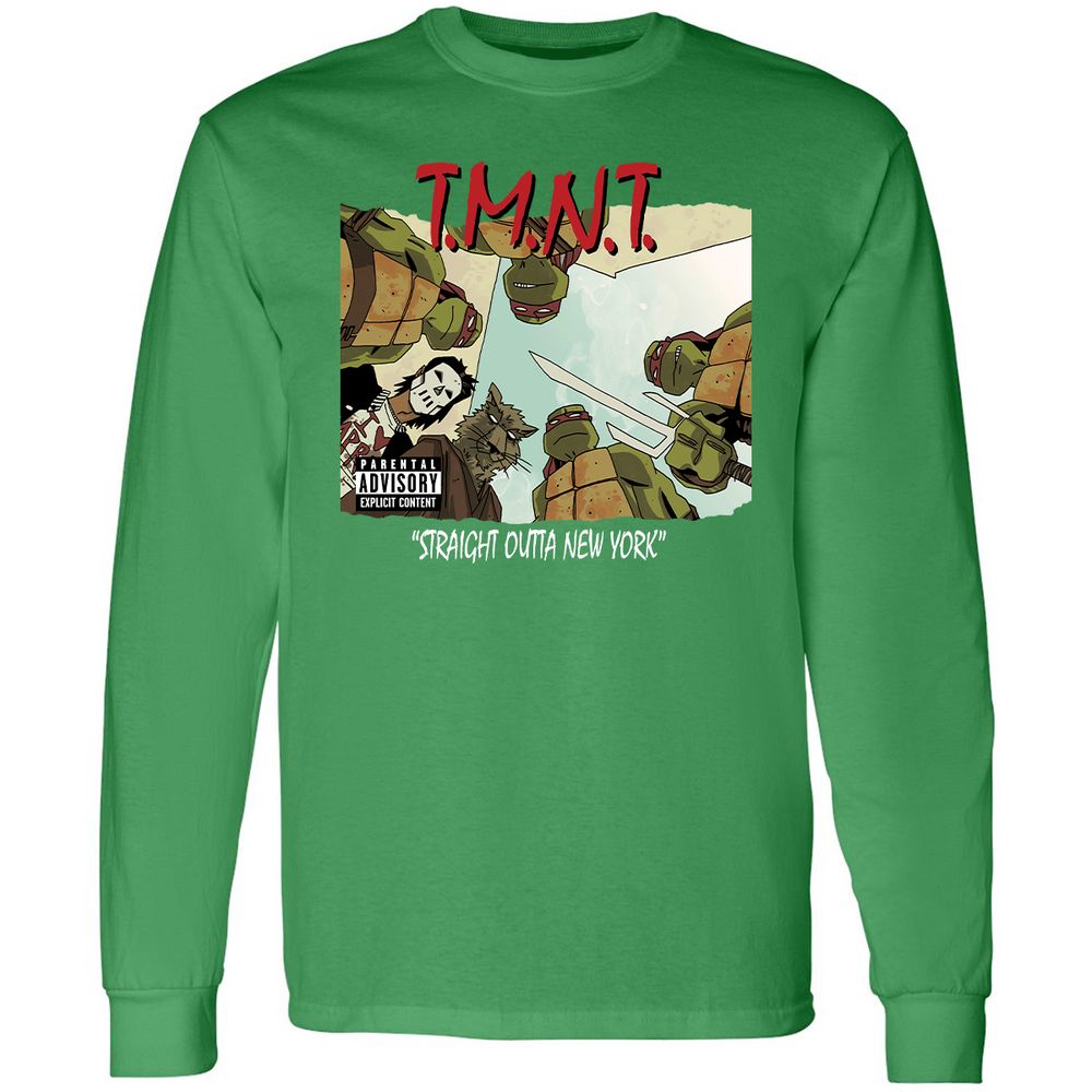 Long Sleeve T-Shirt - UK9TCRZU - Irish Green - 10