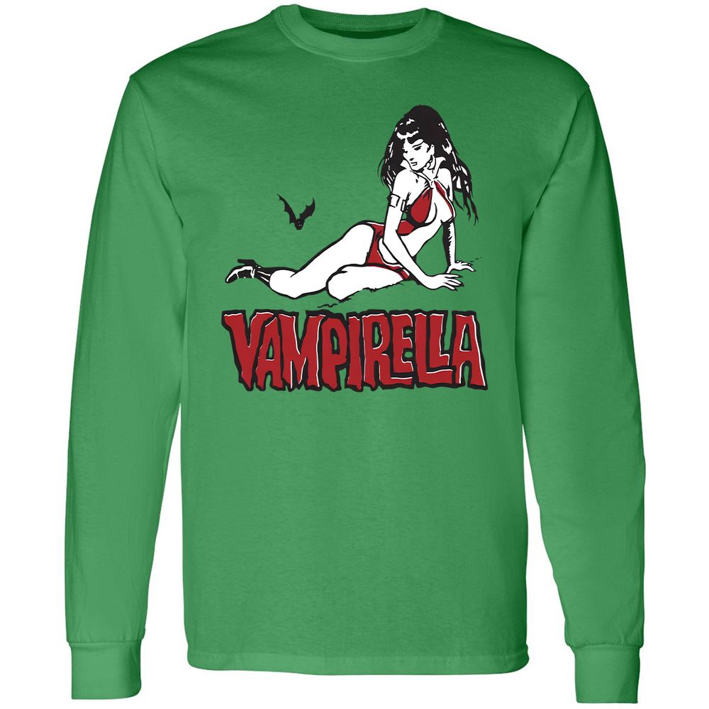 Long Sleeve T-Shirt - Q3WY31CW - Irish Green - 10