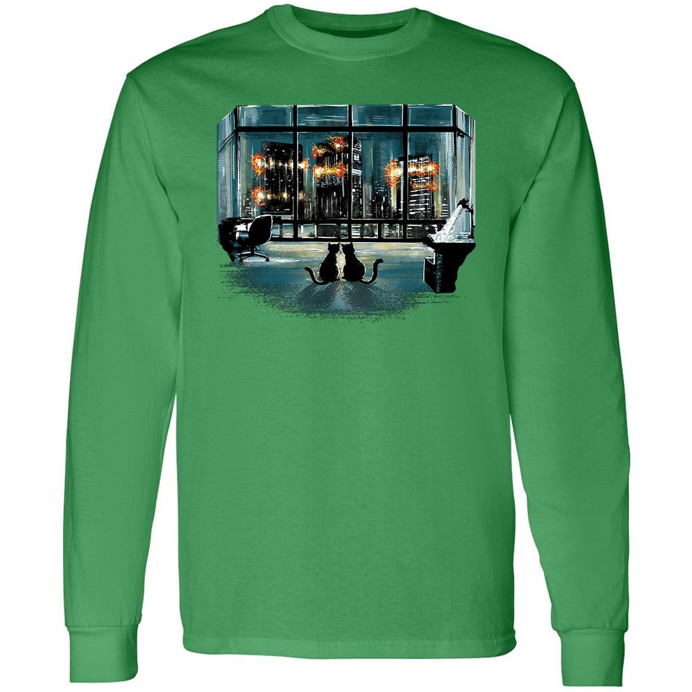 Long Sleeve T-Shirt - 5KT5PPL5 - Irish Green - 10