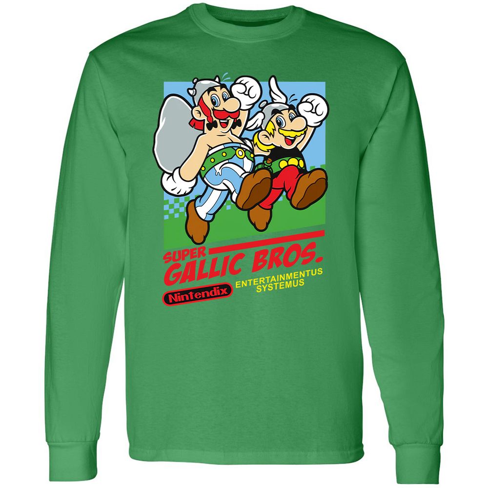 Long Sleeve T-Shirt - 6HBBQX5B - Irish Green - 10