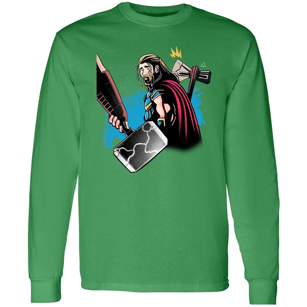 Long Sleeve T-Shirt - JM6TJGSJ - Irish Green - 10