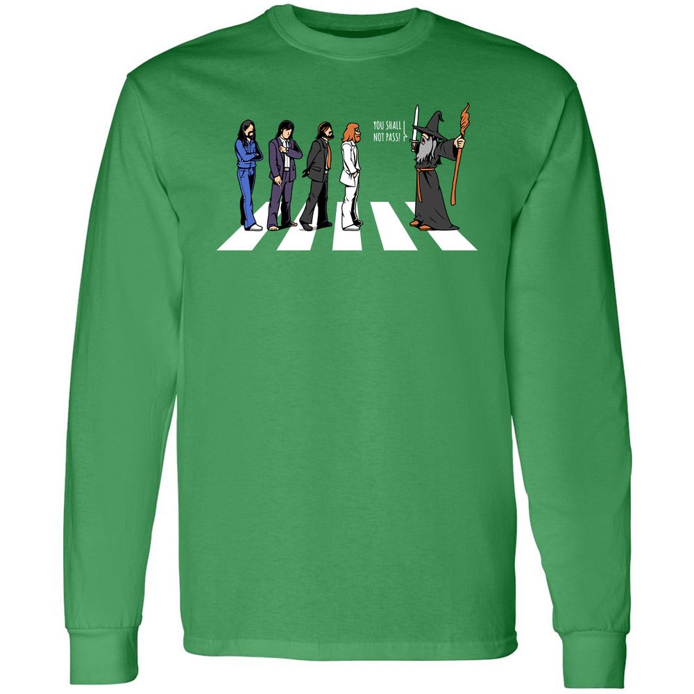 Long Sleeve T-Shirt - 5RAT7HFU - Irish Green - 10