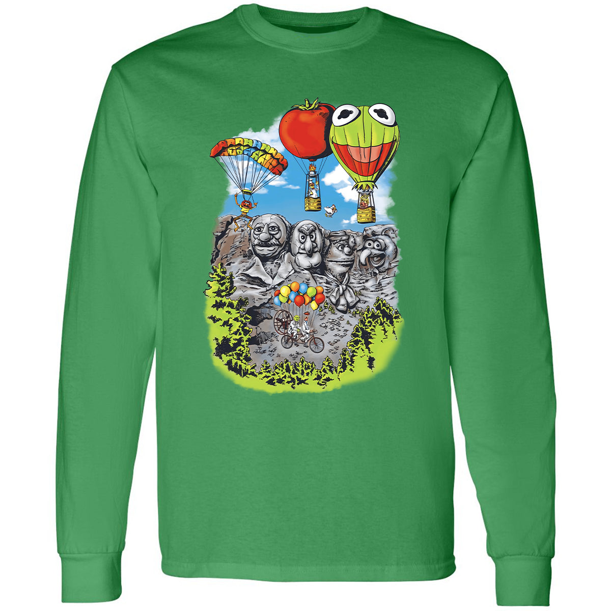 Long Sleeve T-Shirt - GSHVZWWU - Irish Green - 10