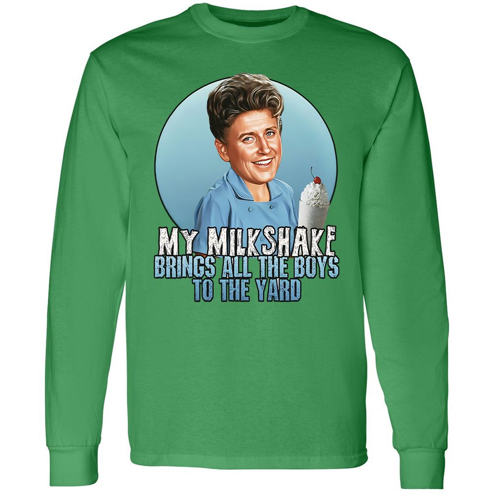 Long Sleeve T-Shirt - Q8D5W46V - Irish Green - 10