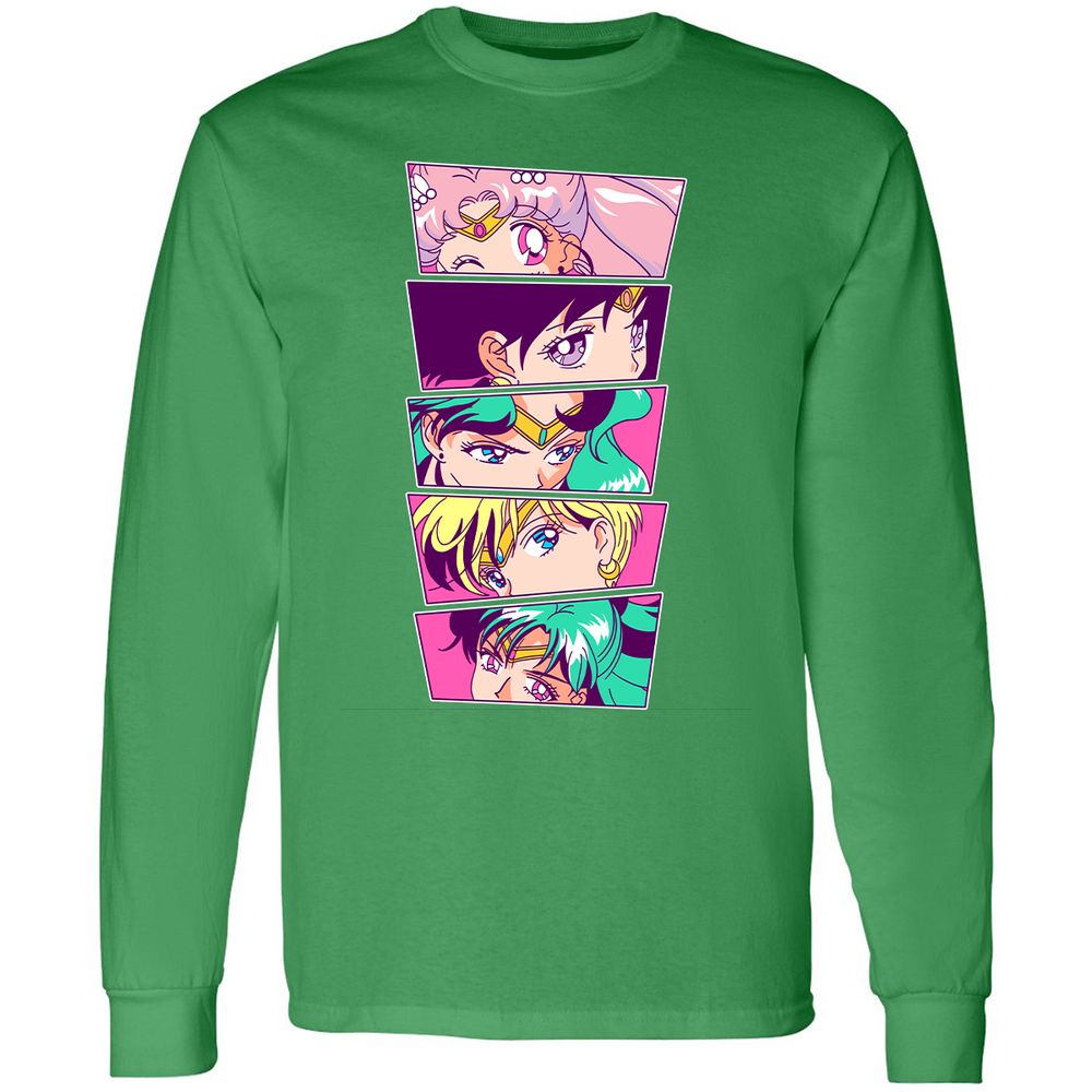 Long Sleeve T-Shirt - PW5NPGYV - Irish Green - 10