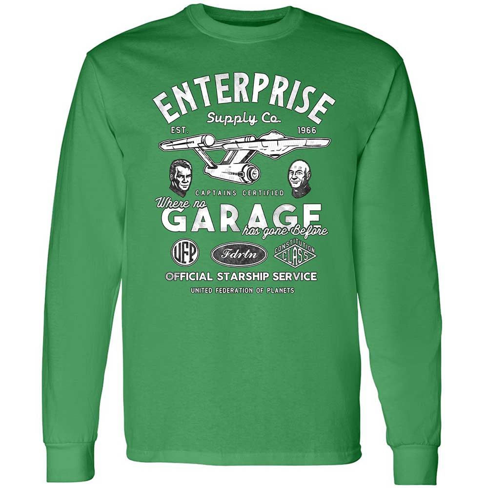 Long Sleeve T-Shirt - C3X9D9WE - Irish Green - 10