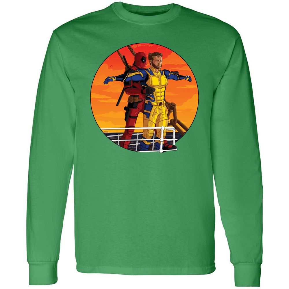 Long Sleeve T-Shirt - BL9FACRX - Irish Green - 10