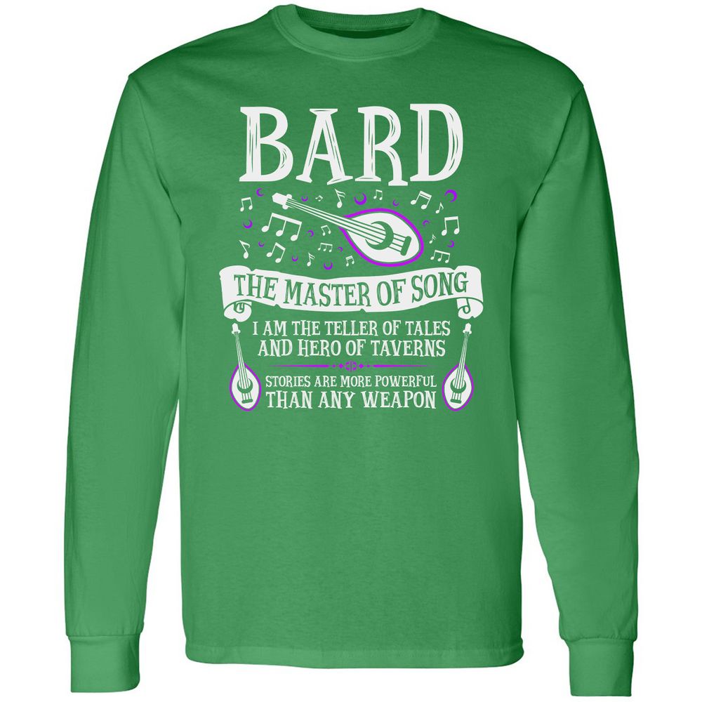 Long Sleeve T-Shirt - UM99ZAVQ - Irish Green - 10