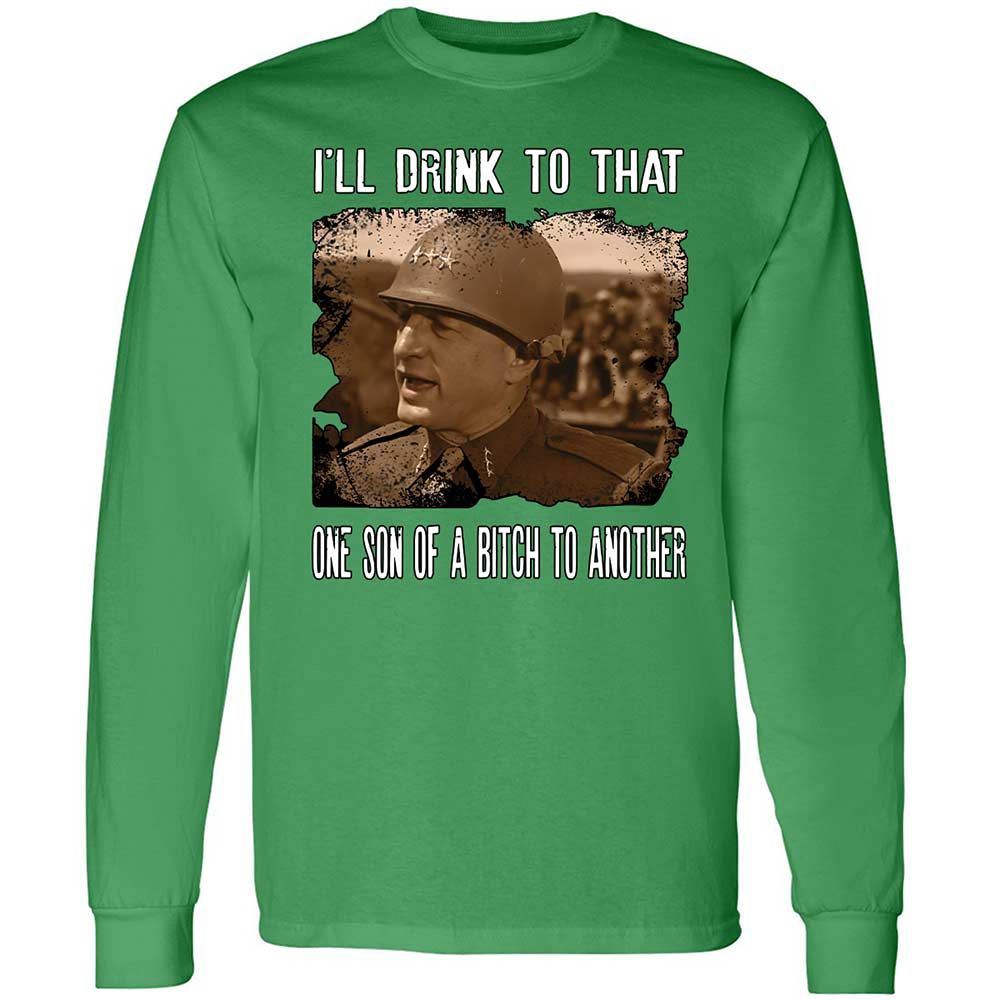 Long Sleeve T-Shirt - FKYQXN81 - Irish Green - 10