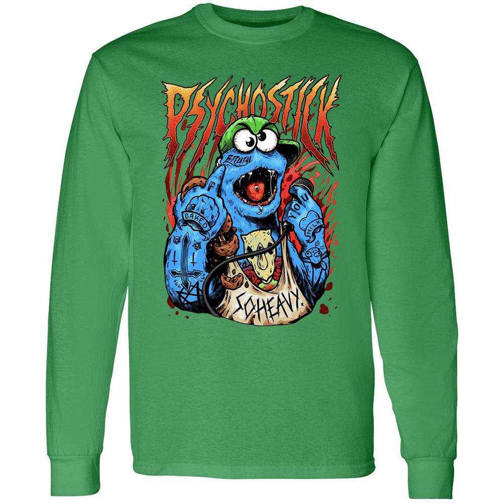 Long Sleeve T-Shirt - HNNMLZS9 - Irish Green - 10