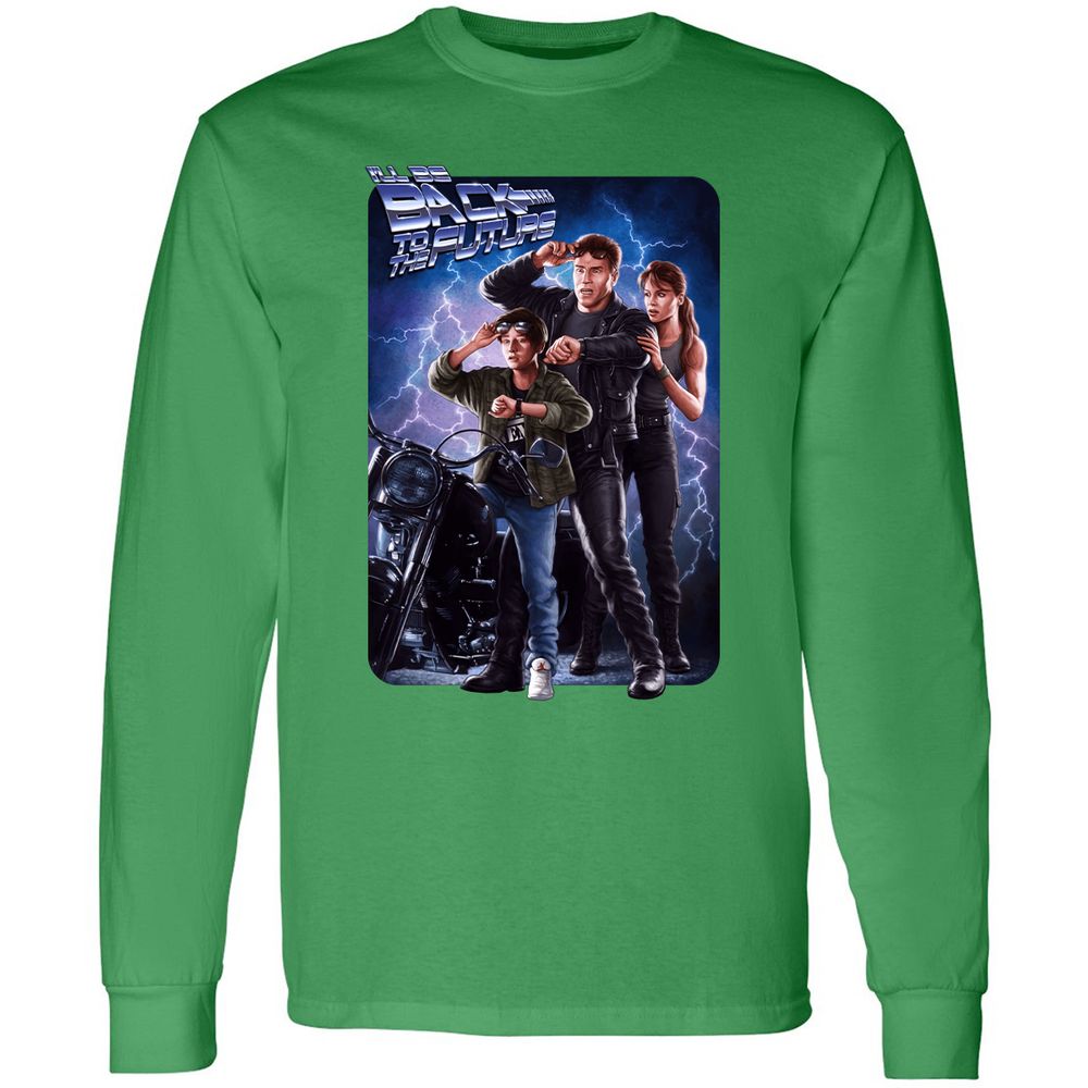 Long Sleeve T-Shirt - KTAAVCM4 - Irish Green - 10