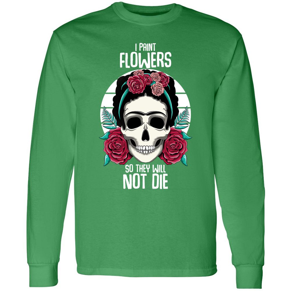 Long Sleeve T-Shirt - JRWSFB8E - Irish Green - 10