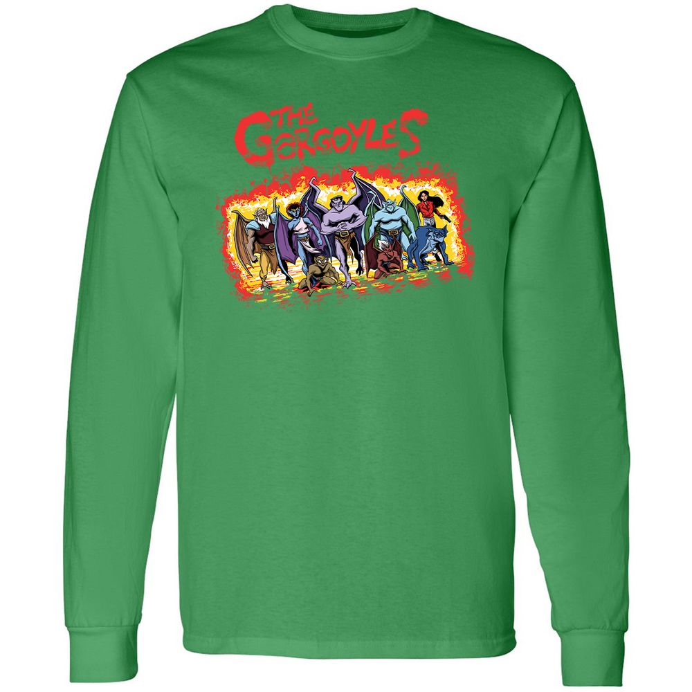 Long Sleeve T-Shirt - BRN5J6B6 - Irish Green - 10