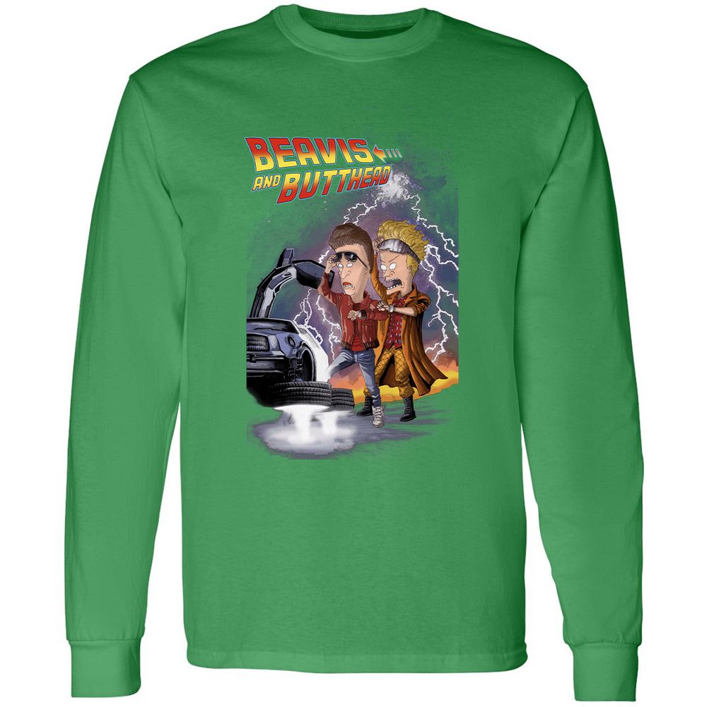 Long Sleeve T-Shirt - BJA8Y7GQ - Irish Green - 10