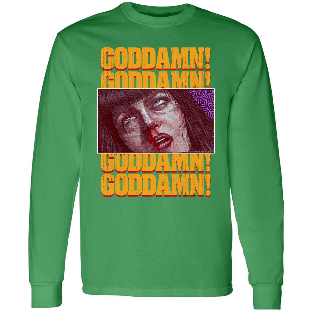 Long Sleeve T-Shirt - 2HR612TN - Irish Green - 10