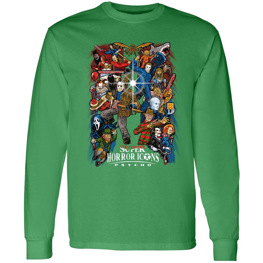 Long Sleeve T-Shirt - B8H2SJSL - Irish Green - 10