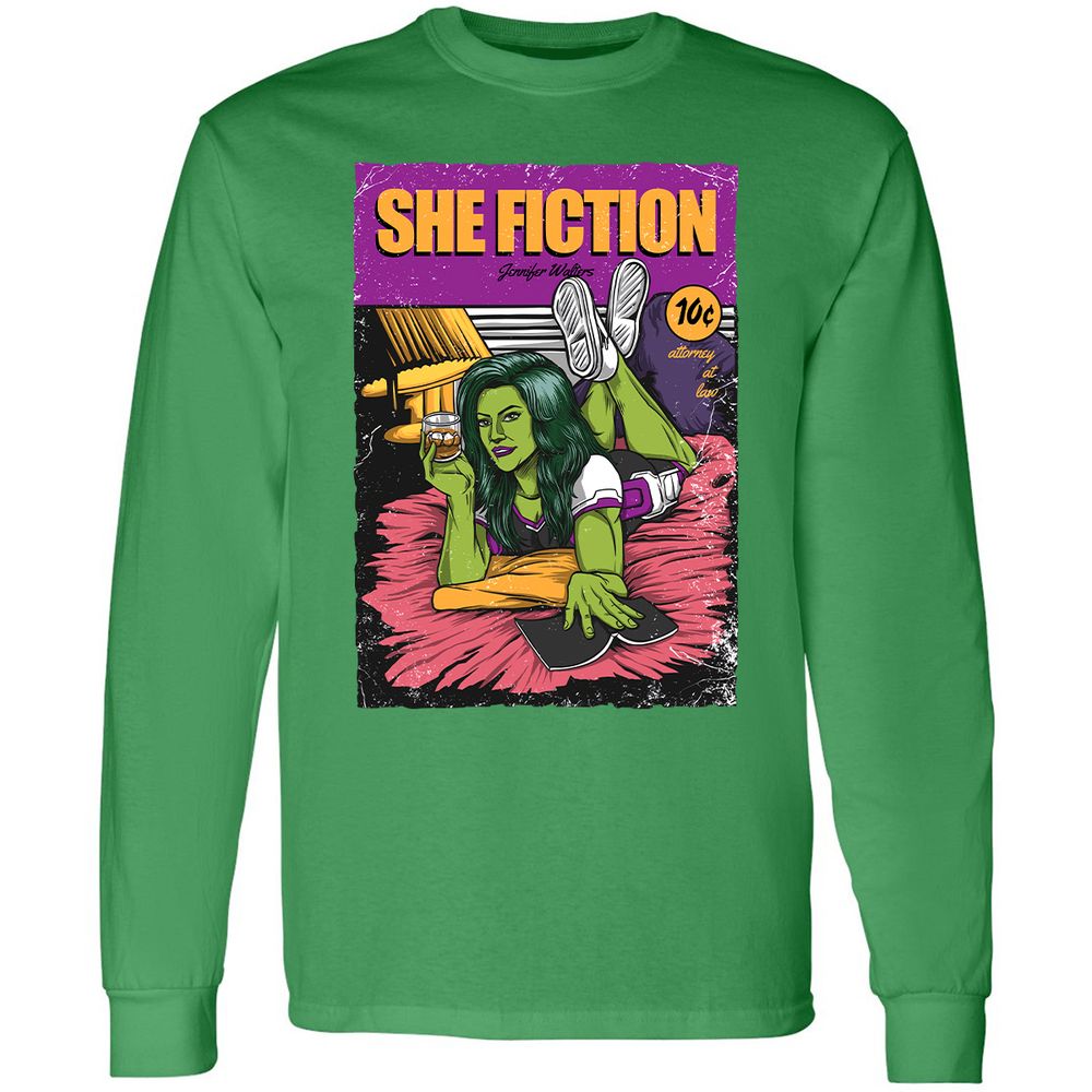 Long Sleeve T-Shirt - KJ35ZQ26 - Irish Green - 10