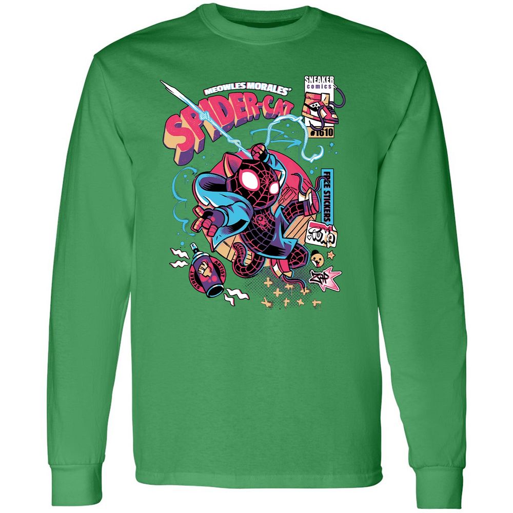 Long Sleeve T-Shirt - MVNJP713 - Irish Green - 10