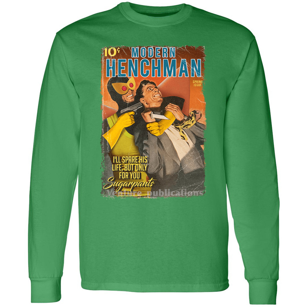 Long Sleeve T-Shirt - P1HT2K2P - Irish Green - 10
