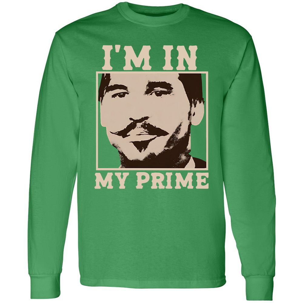 Long Sleeve T-Shirt - D7L64FH3 - Irish Green - 10