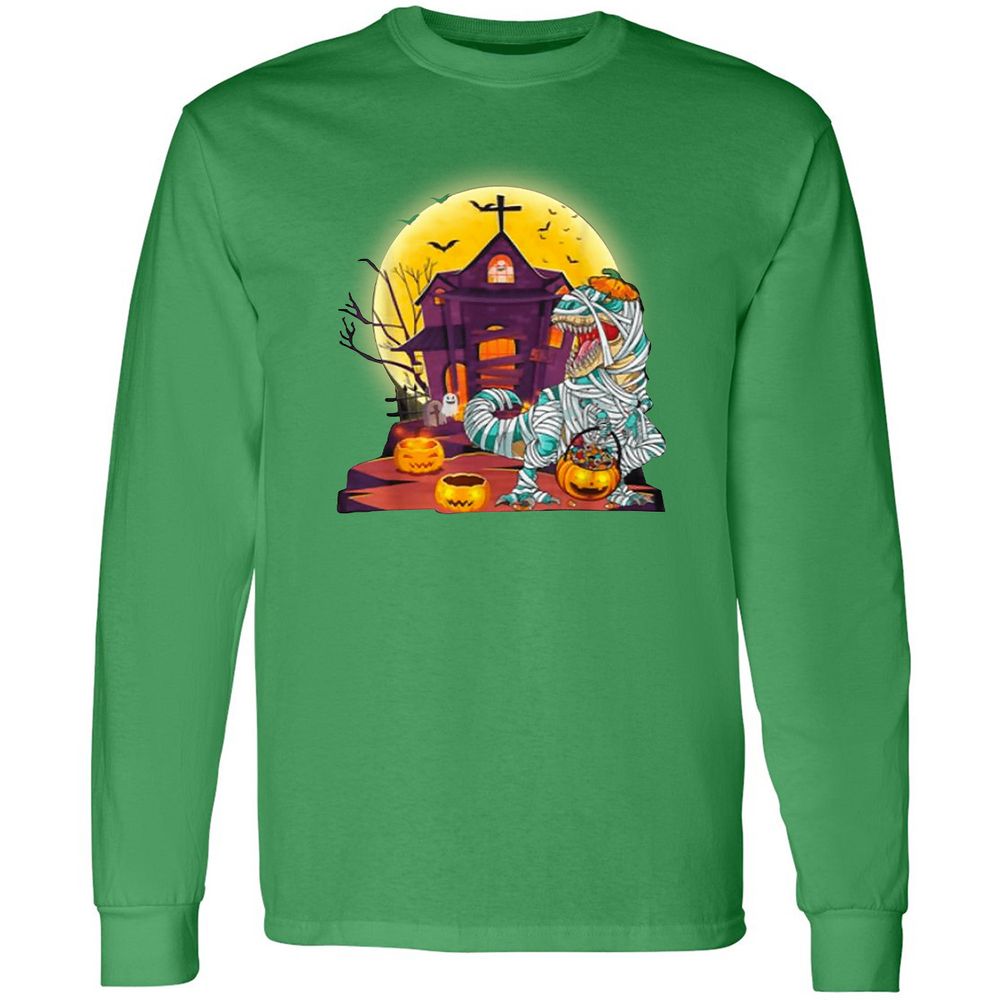 Long Sleeve T-Shirt - 6HC4EKHY - Irish Green - 10