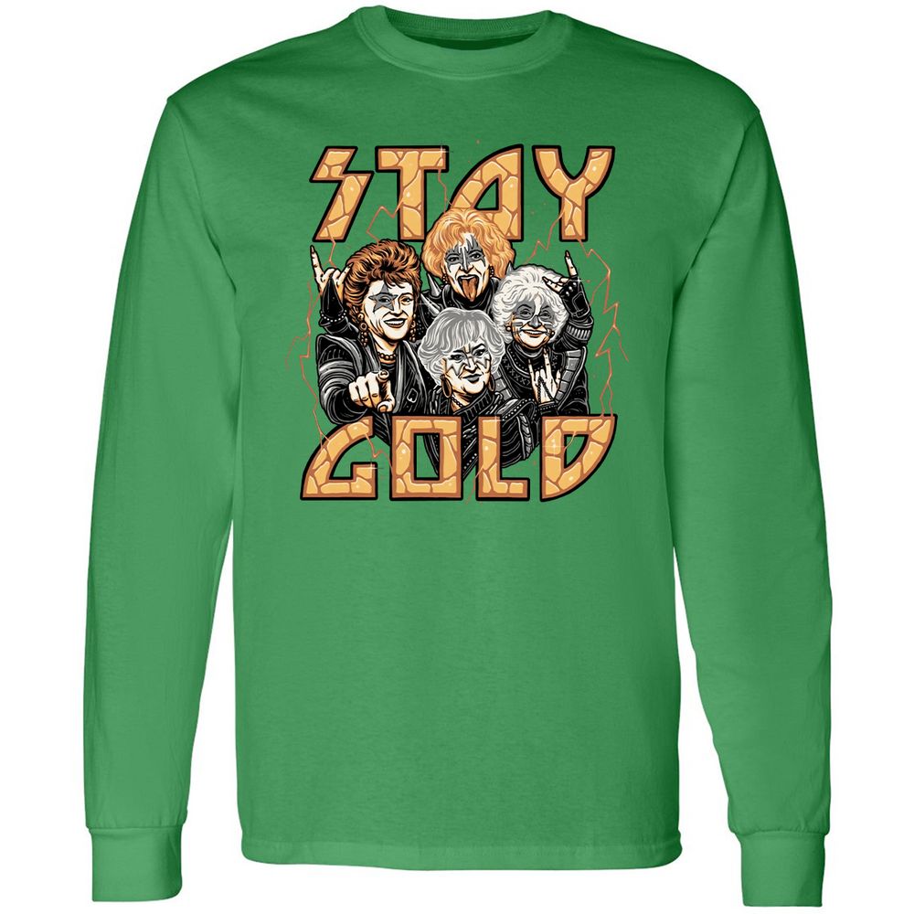 Long Sleeve T-Shirt - JLTG77RZ - Irish Green - 10