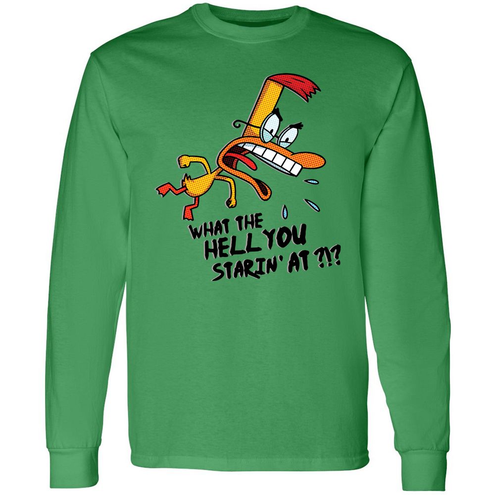 Long Sleeve T-Shirt - E44SDB72 - Irish Green - 10