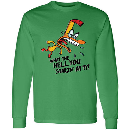 Long Sleeve T-Shirt - E44SDB72 - Irish Green - 10