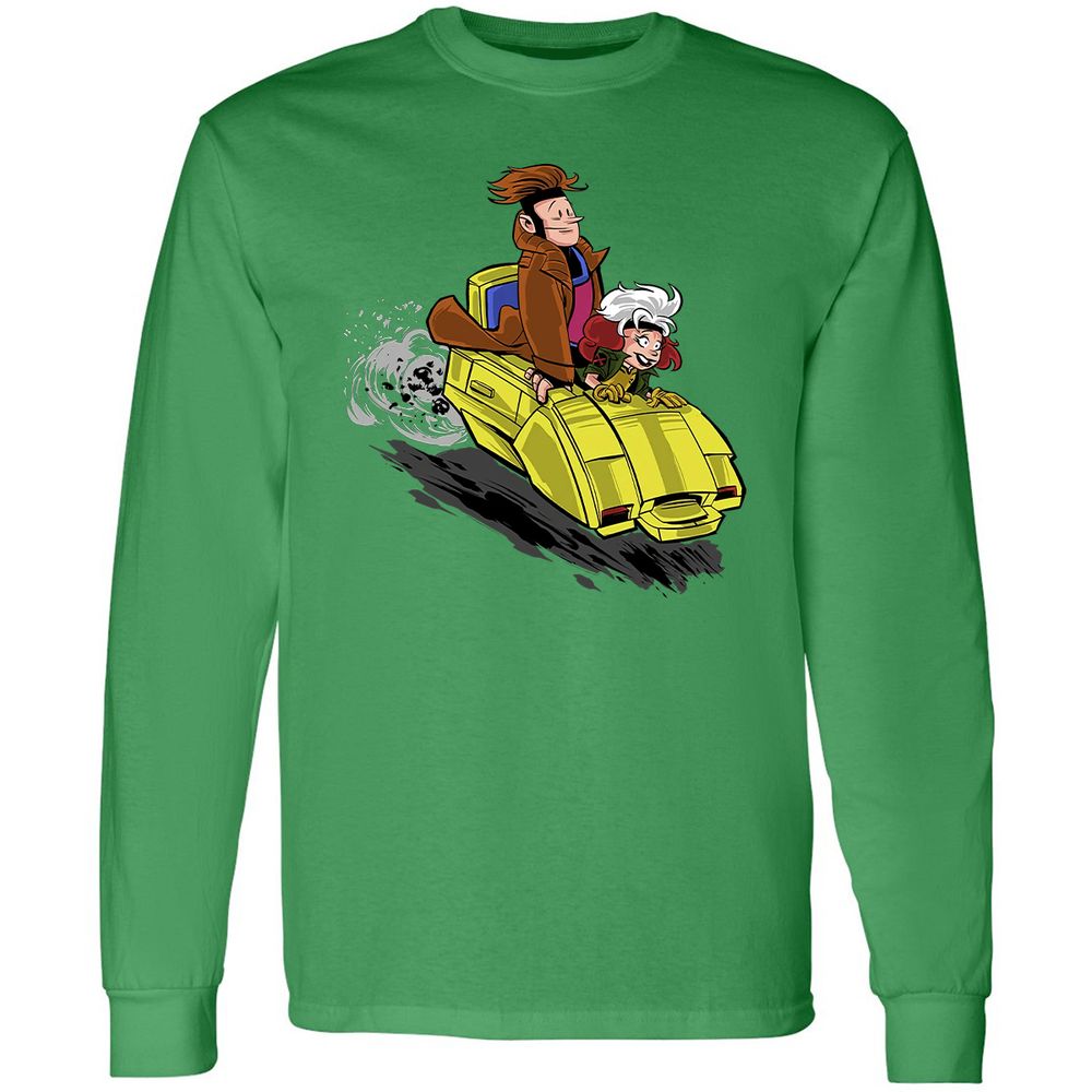 Long Sleeve T-Shirt - BYWG6W9C - Irish Green - 10