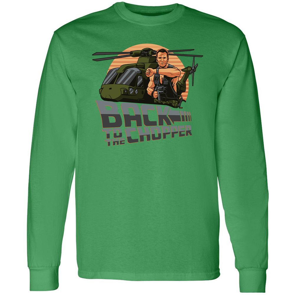 Long Sleeve T-Shirt - CW5HDRU7 - Irish Green - 10