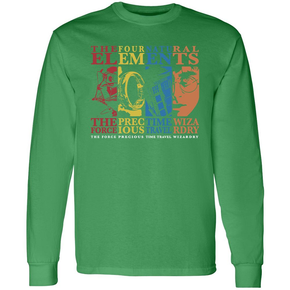 Long Sleeve T-Shirt - AQM21Y8D - Irish Green - 10