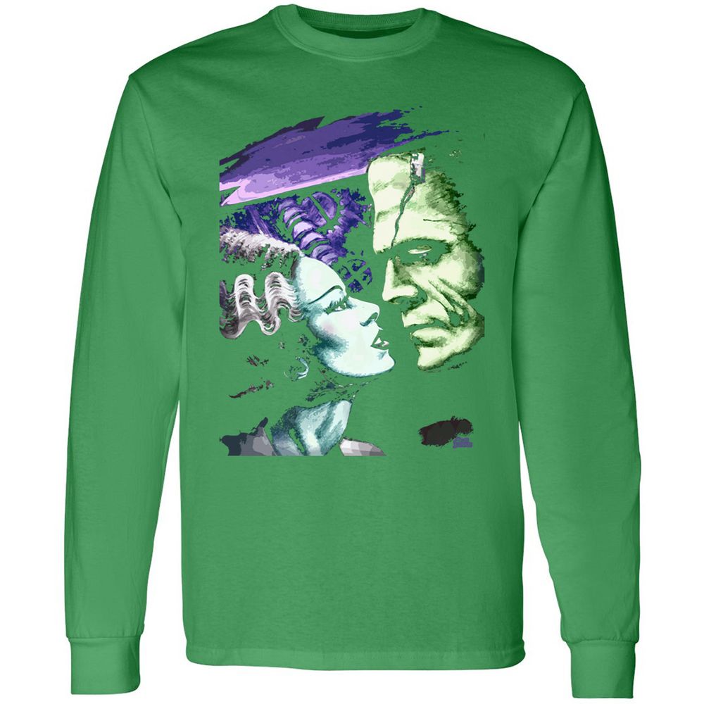 Long Sleeve T-Shirt - U1KNUS37 - Irish Green - 10