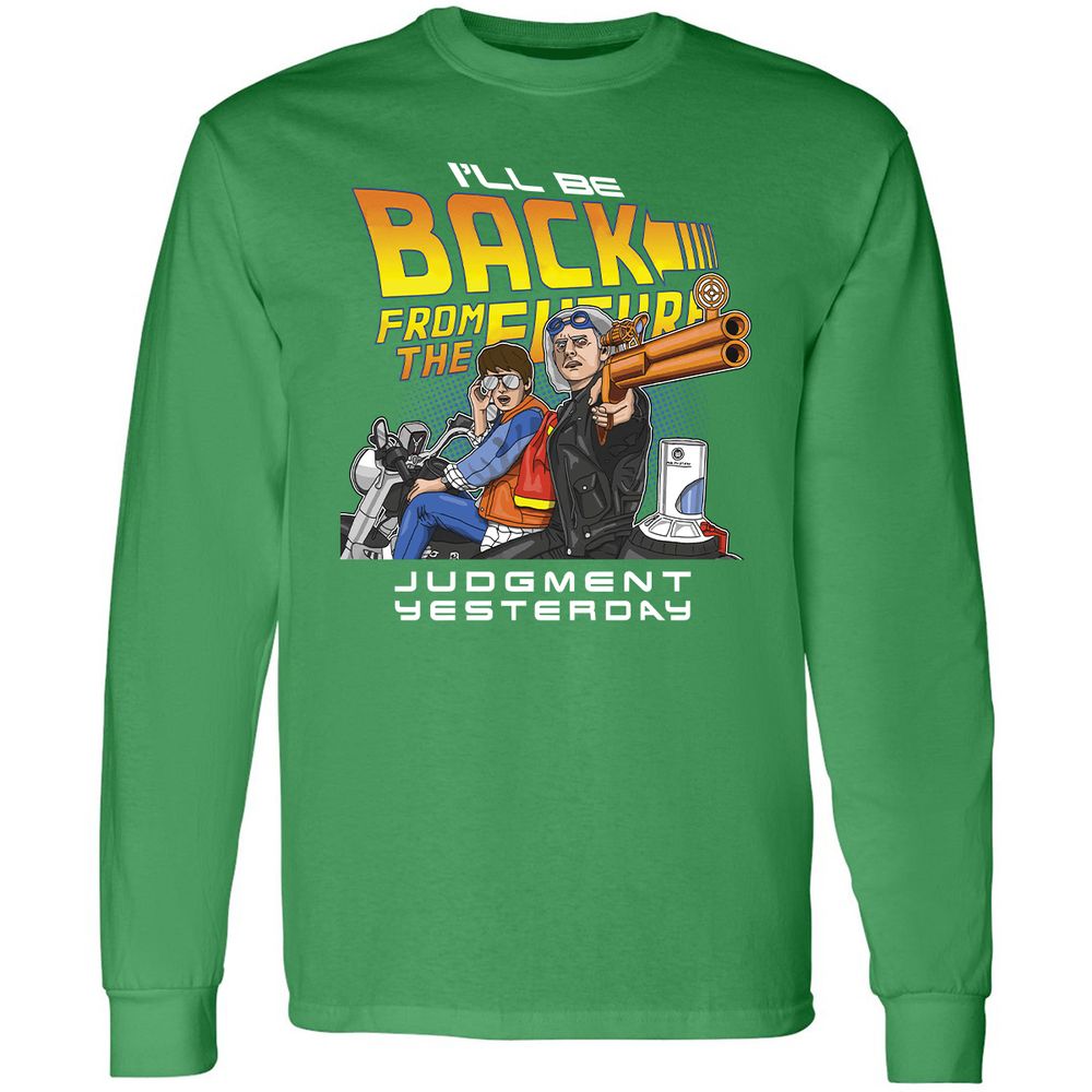 Long Sleeve T-Shirt - NVUNDQ2F - Irish Green - 10