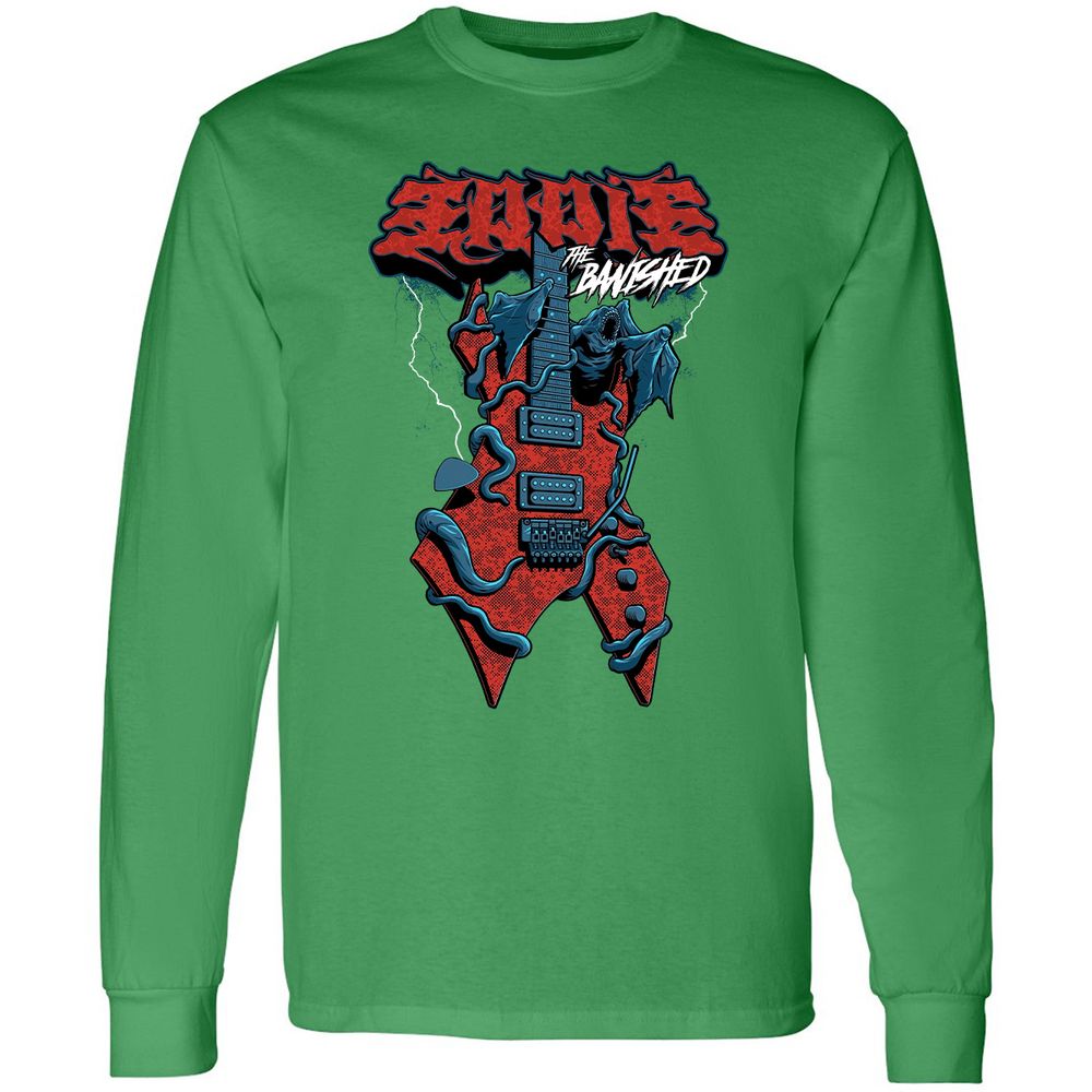 Long Sleeve T-Shirt - 932F42TQ - Irish Green - 10