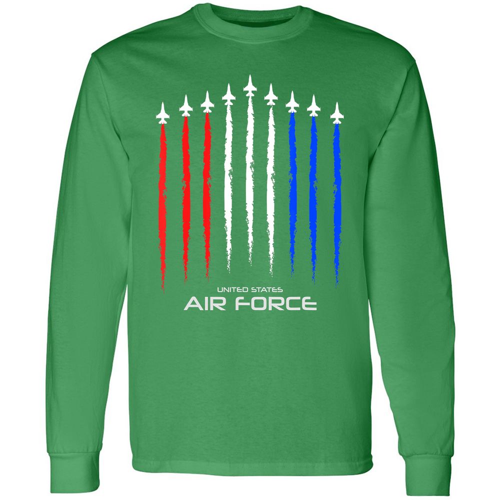 Long Sleeve T-Shirt - 2L622GAT - Irish Green - 10