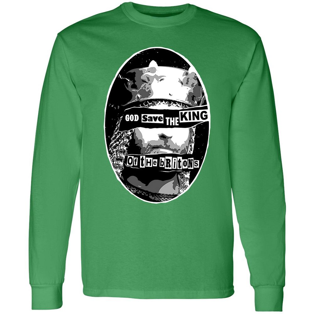 Long Sleeve T-Shirt - 7RHWNVWJ - Irish Green - 10